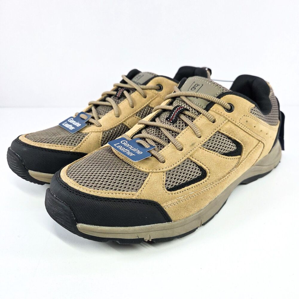 George Men’s Rugged Casual Trail Shoes Tan Brown Men's Size 11.5 New With Tags